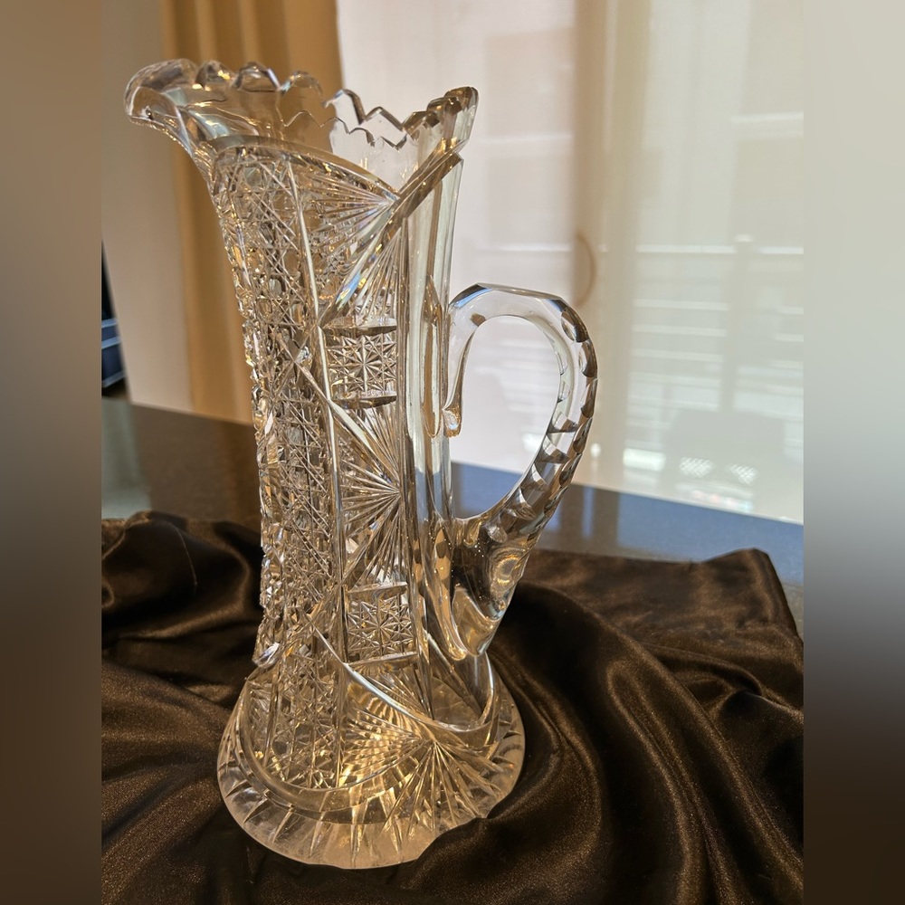 Crystal water or wine carafe